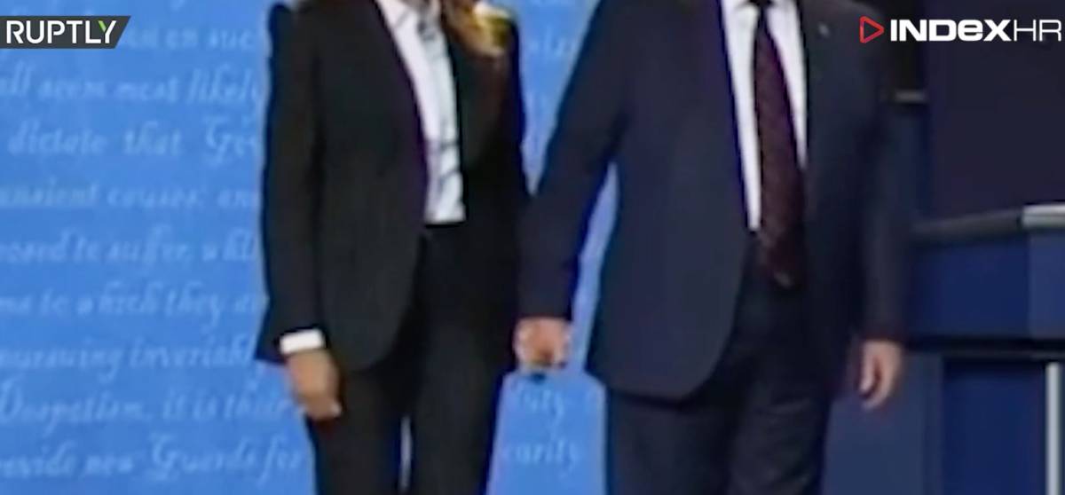 VIDEO Što se Trumpu događalo s rukom nakon debate?