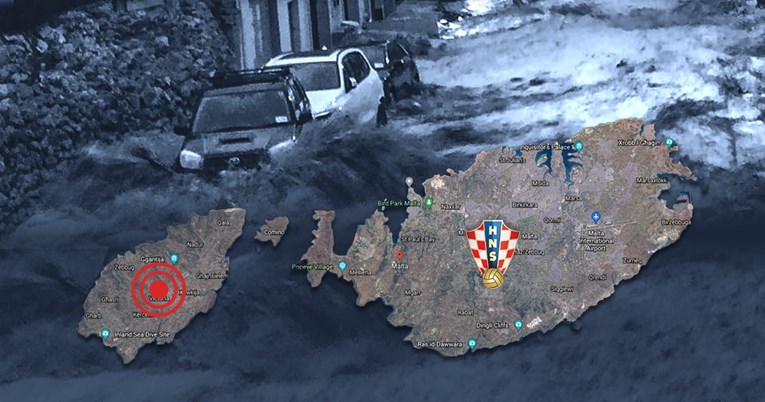 VIDEO Hrvatska danas igra na Malti. Tu su državu jučer paralizirale poplave