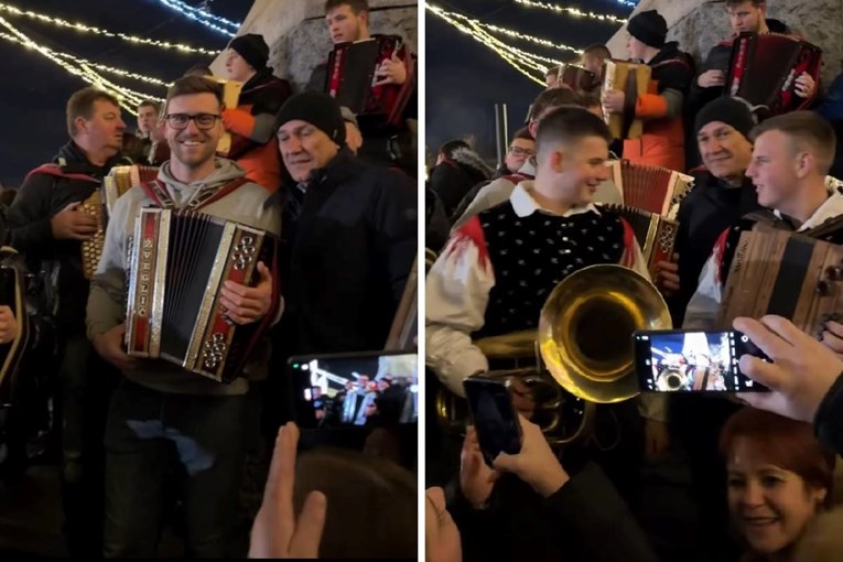 Janša objavio video s harmonikašima: "Ljubljanu smo opet učinili slovenskom!"