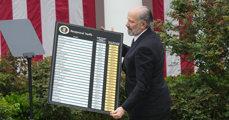 Pogledajte detaljan popis Trumpovih carina po zemljama