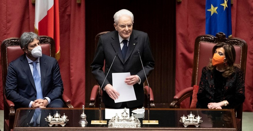 Talijanski predsjednik položio prisegu za drugi mandat