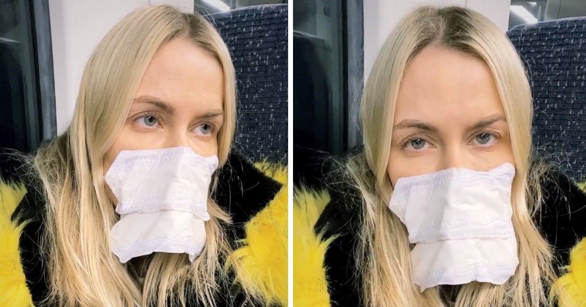 Britanska voditeljica zaboravila uzeti masku pa se snašla na bizaran način