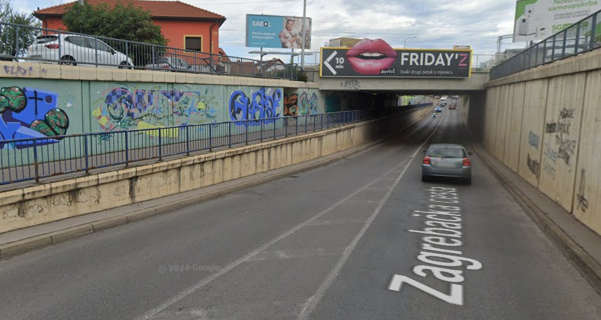 Biciklist pao s 3,3 metra visine na kolnik u Zagrebu. Teško je ozlijeđen
