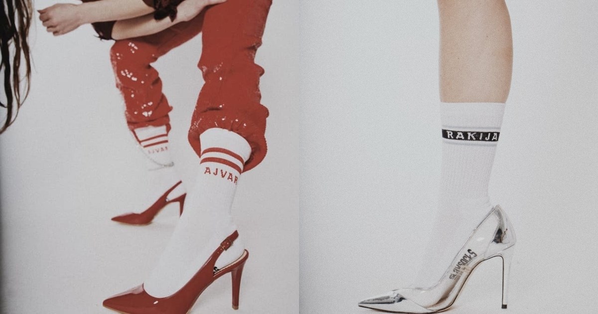 Čarape ovog brenda su hit. Krase ih natpisi yugo, rakija, ajvar i burek