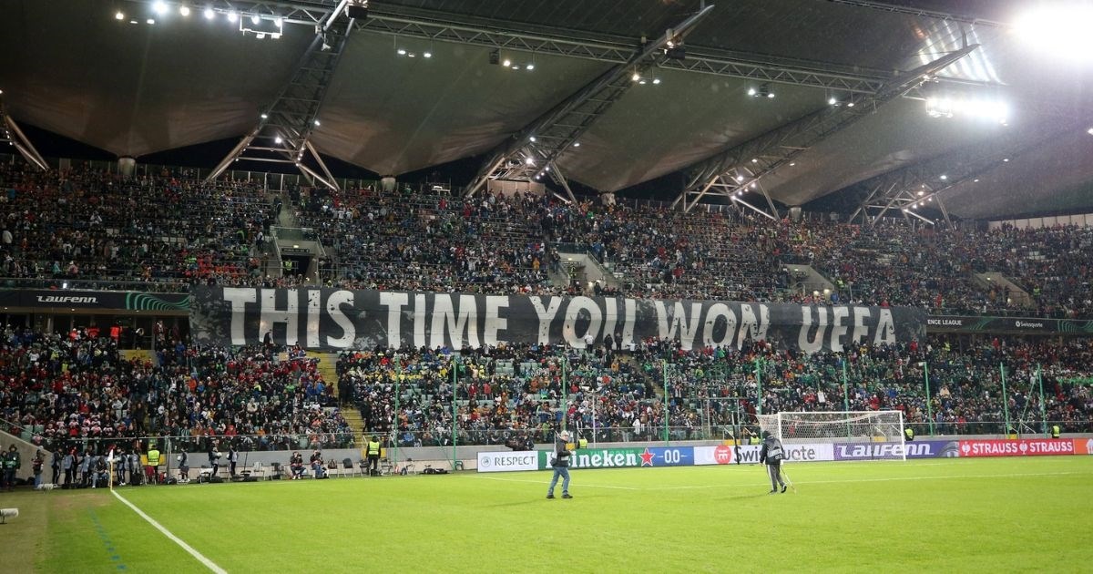 Legijini navijači se narugali UEFA-i: "Iznenađenje, drkadžije"