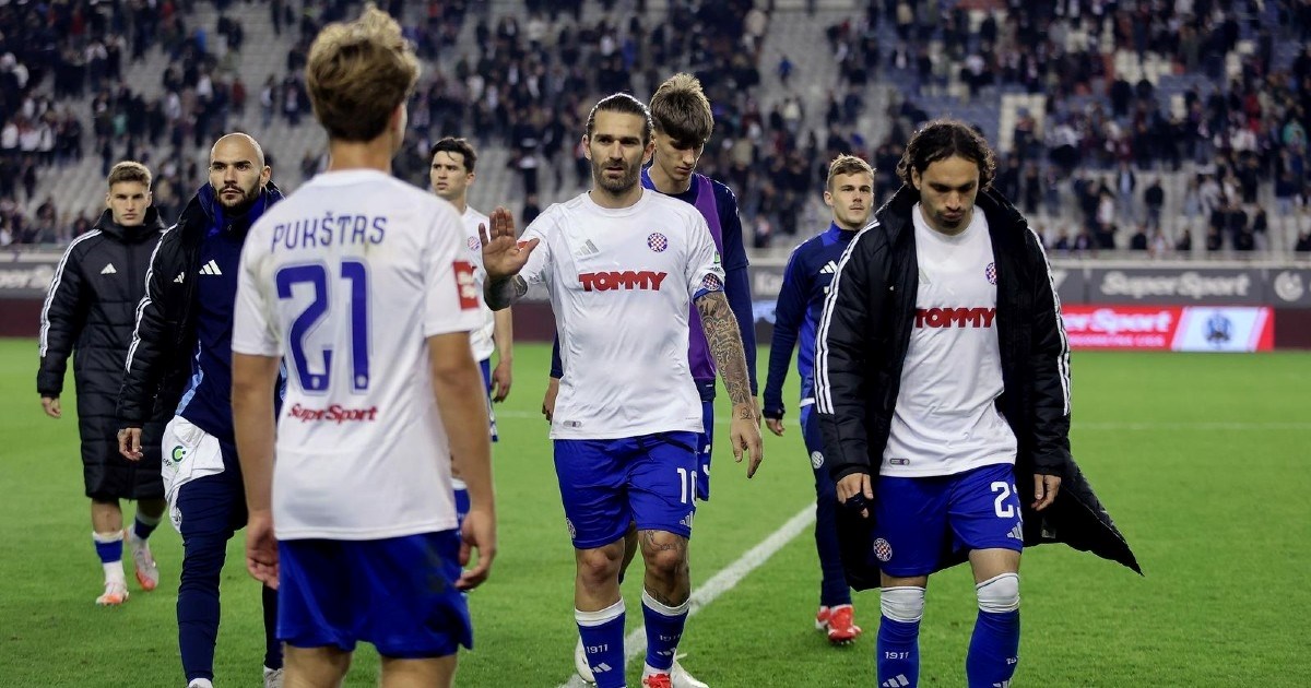 Hajduk se golom u 98. minuti spasio od poraza i pao na drugo mjesto SHNL-a