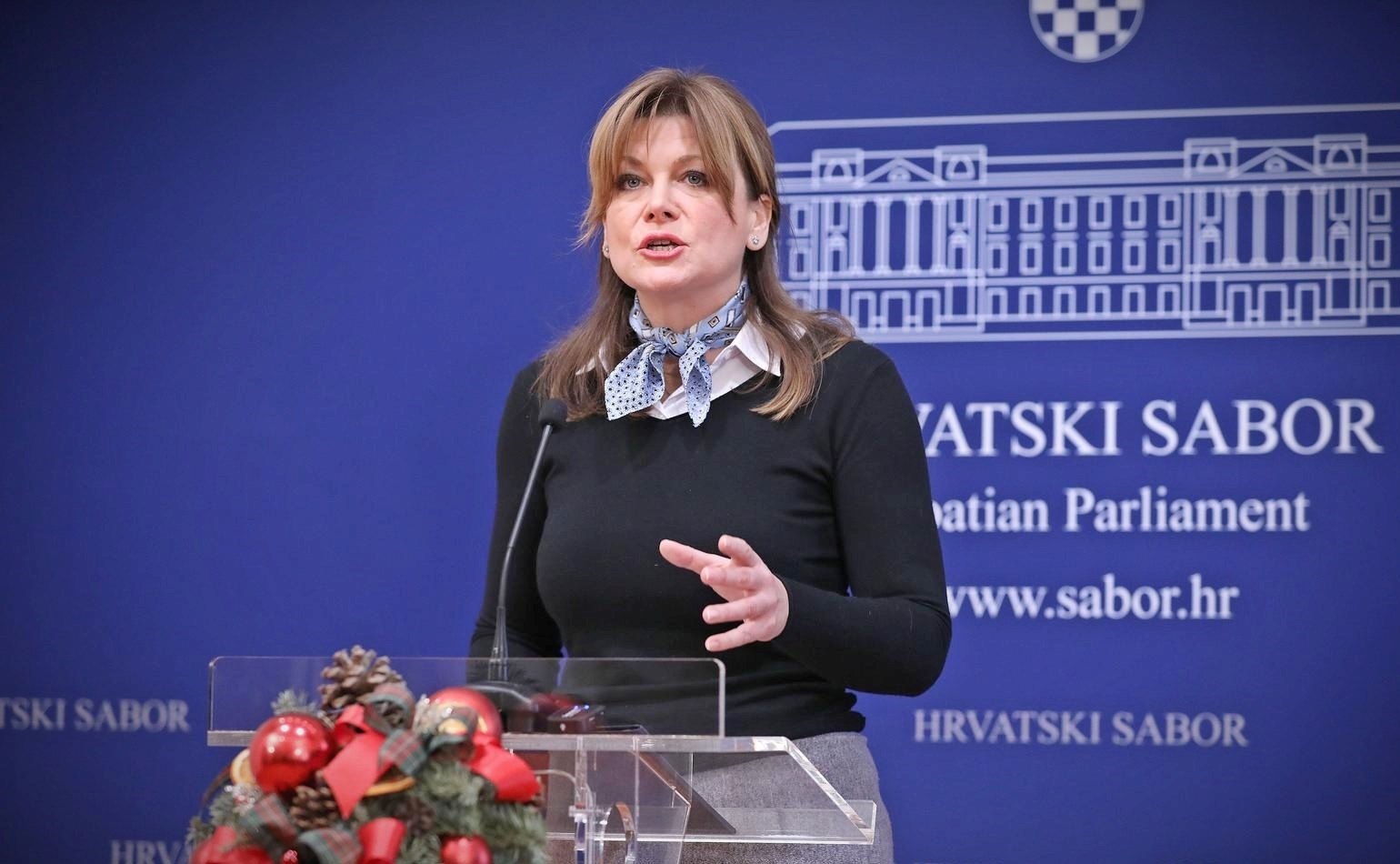 Krišto tražila počast samo za djecu koju su ubili Srbi. Bijesna je jer je odbijena