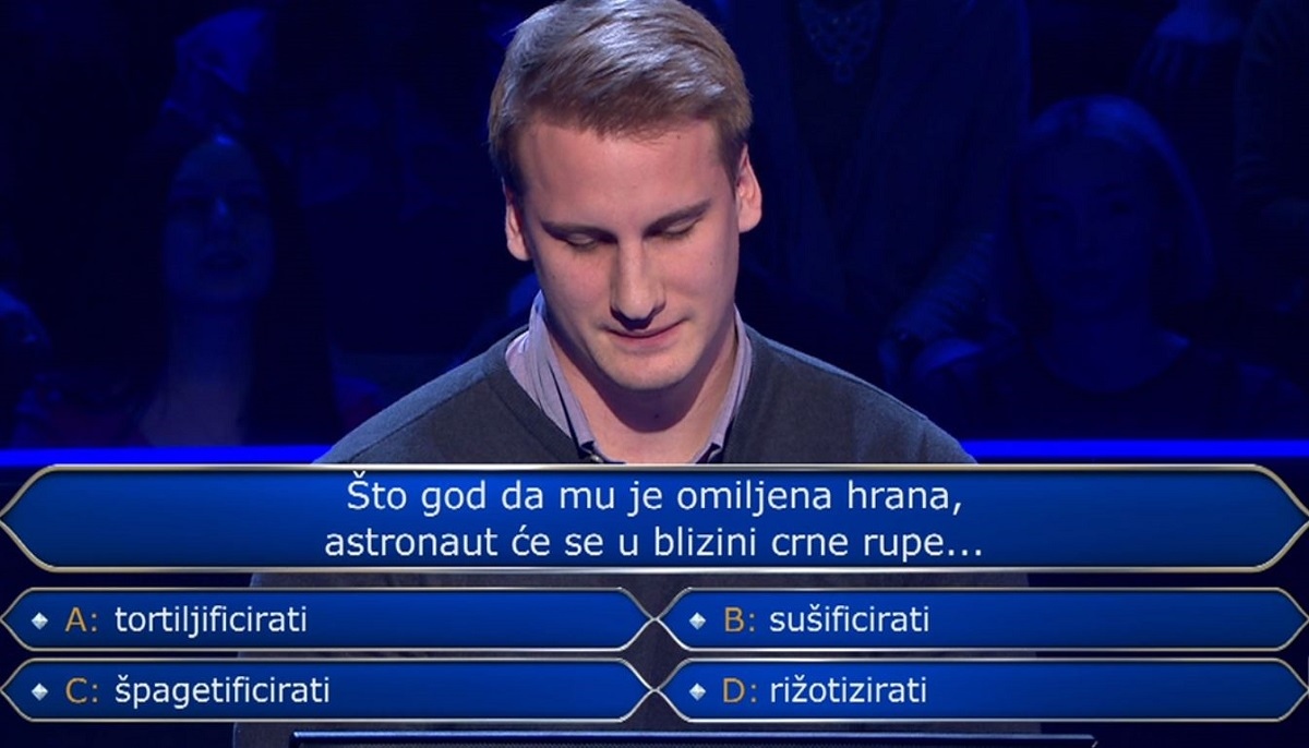 Biste li vi znali za 64 tisuće kuna što se dogodi astronautu u blizini crne rupe?
