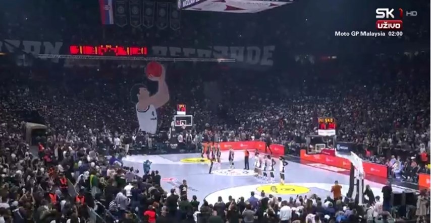 Pogledajte čudesnu posvetu Grobara najslavnijem košu srpske klupske košarke ikad