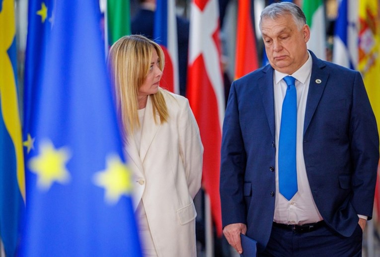 Raskol u EU? Meloni stala na stranu Orbána oko blokade pomoći Ukrajini