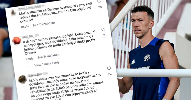 Hajdukovci vrijeđaju Perišića na Instagramu: "Stoko nezahvalna, ne vraćaj se u Split"