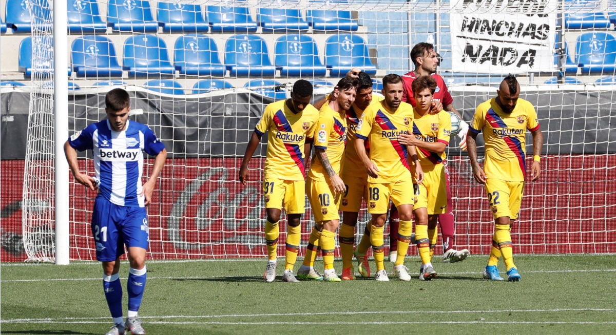 ALAVES - BARCELONA 0:5 Barca sve frustracije iskalila na Alavesu