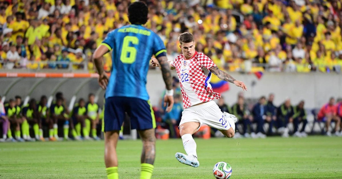 Vušković se jučer upisao u povijest reprezentacije. HNS mu je jutros posvetio objavu