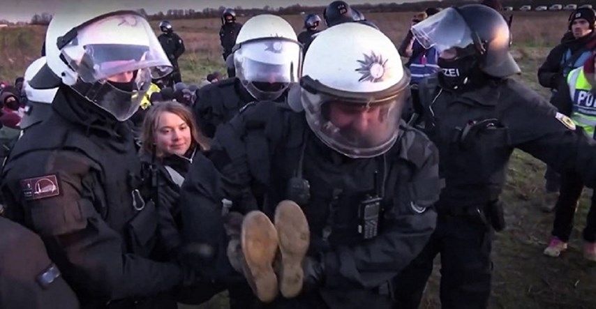Njemačka policija: Privođenje Grete Thunberg nije bilo izrežirano