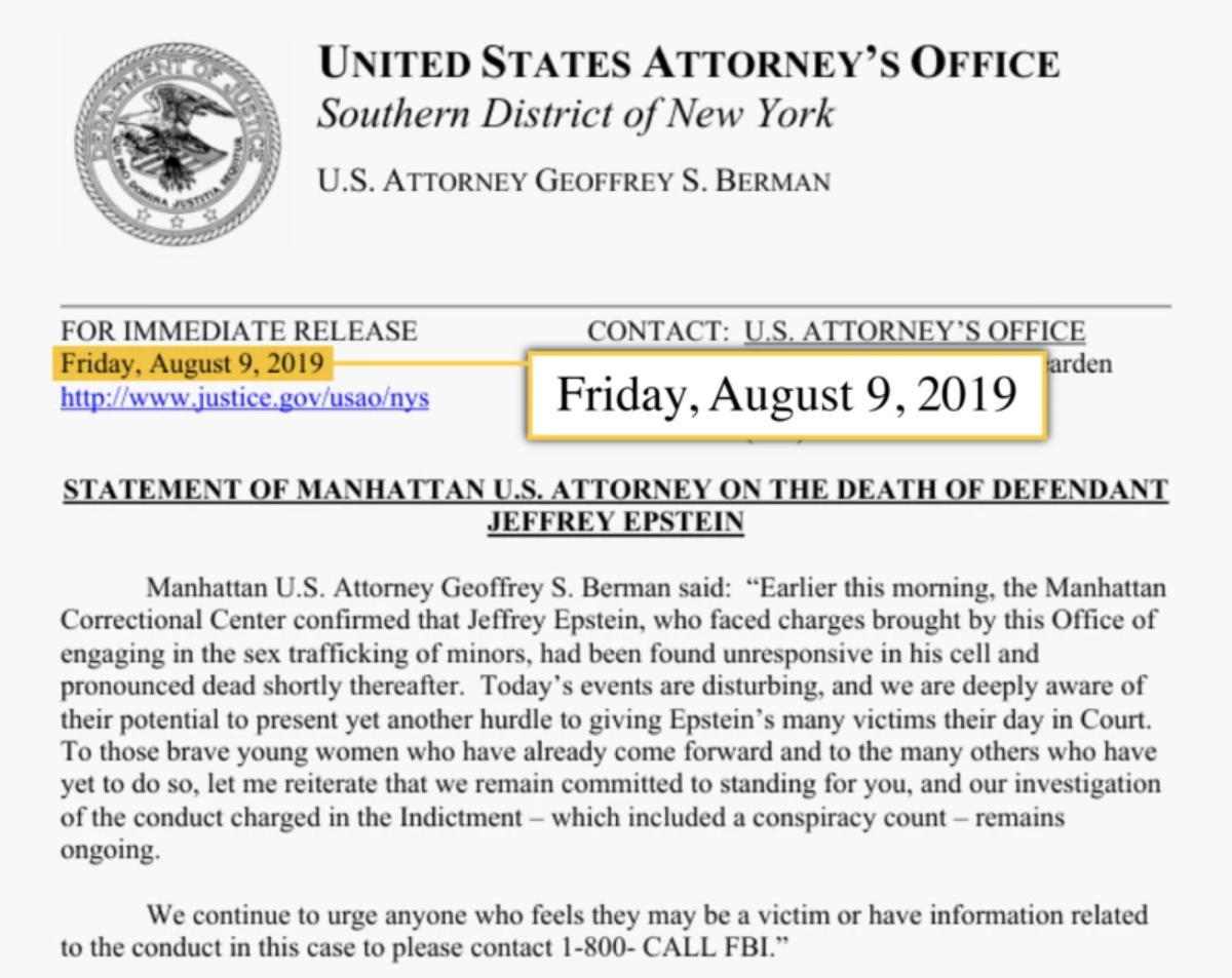 Širi se priča da spisi dokazuju da je Epstein živ. BBC provjerio što stoji iza toga