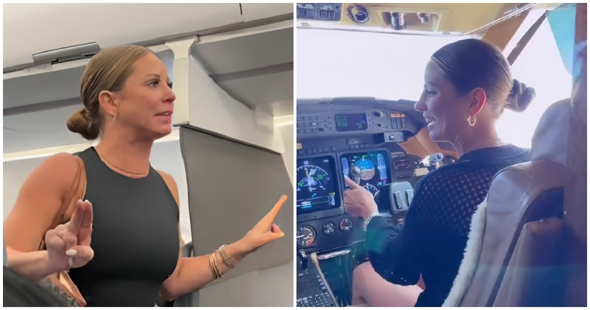 Žena Koja Je Tvrdila Da Putnik U Avionu Nije Stvaran Objavila Snimku Iz ...