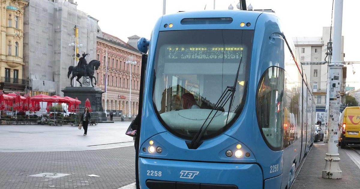Danas Zagrebom vozi samo tramvaj broj 12