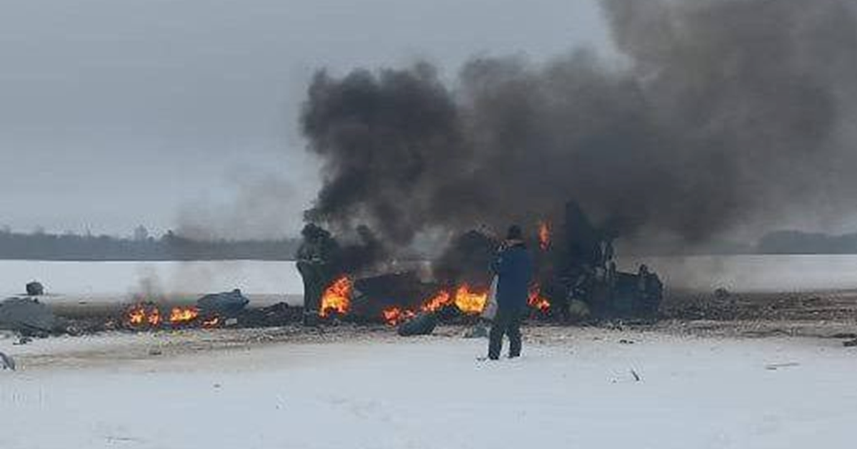 VIDEO Srušio se ruski vojni helikopter. Poginuli članovi posade