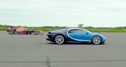VIDEO Pogledajte utrku ubrzanja između Bugattija i bolida Formule 1