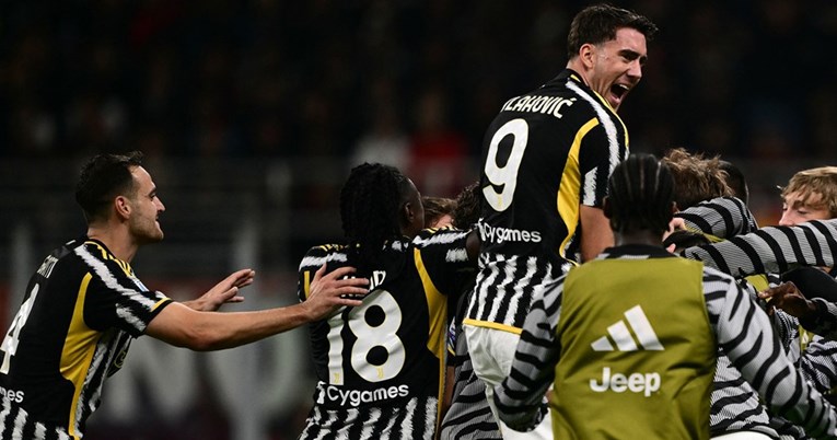 VIDEO Juventus sretnim golom srušio Milan na San Siru i vratio se u borbu za vrh