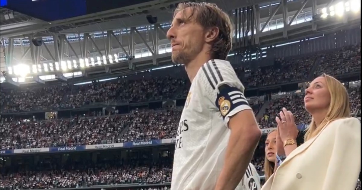 Pogledajte Modrićevu reakciju na Realov oproštajni video