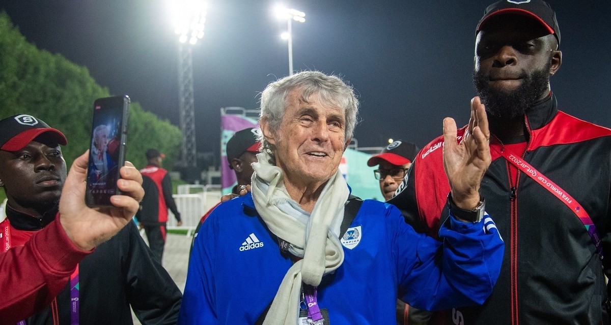 Bora Milutinović došao pogledati trening Hrvatske