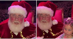 Djevojčica nije htjela sjesti u krilo Djedu Mrazu, njegov odgovor postao viralni hit