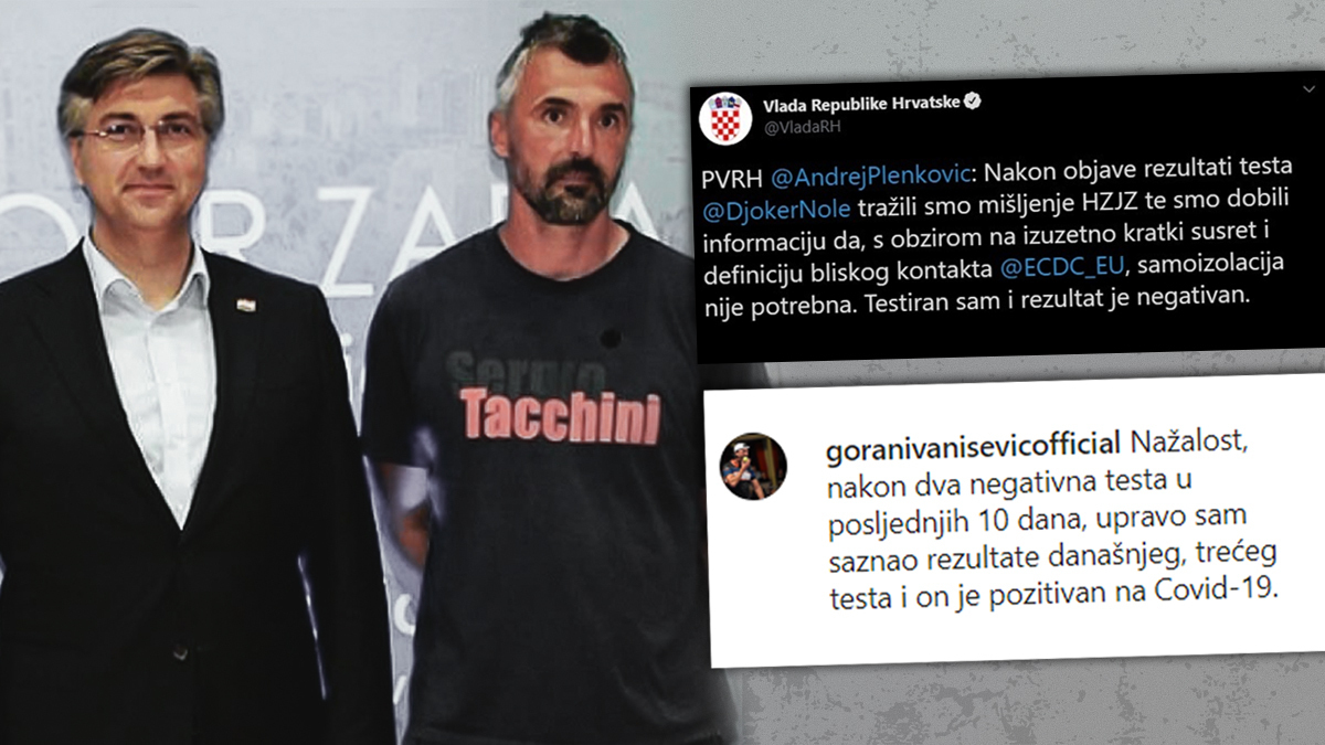 Nakon Gorana Ivaniševića postalo je jasno zašto Plenković mora u samoizolaciju