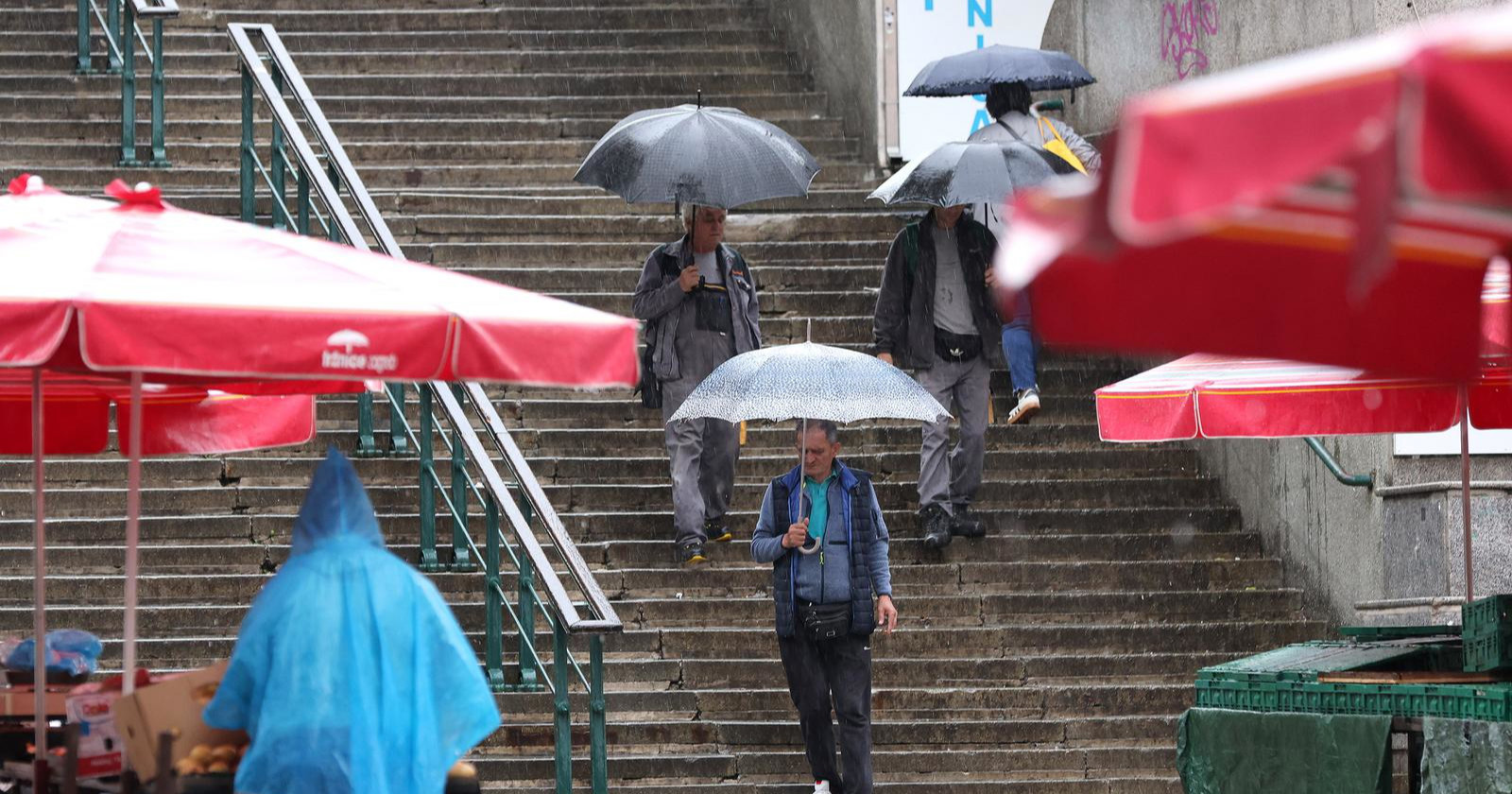 Stiže nestabilan početak tjedna, moguća obilna kiša i grmljavina