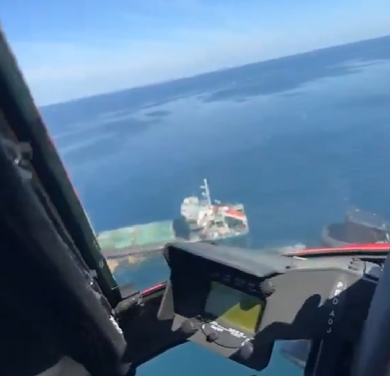 Obustavljena potraga za posadom broda koji je pogođen dronom kod Bugarske