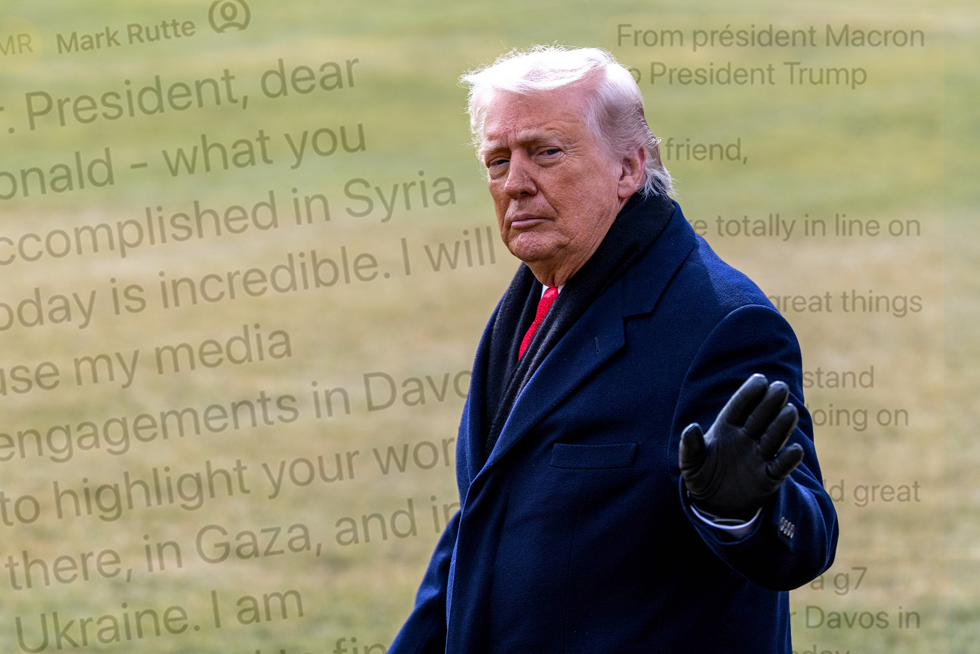 Trump objavio poruke koje su mu slali Macron i šef NATO-a