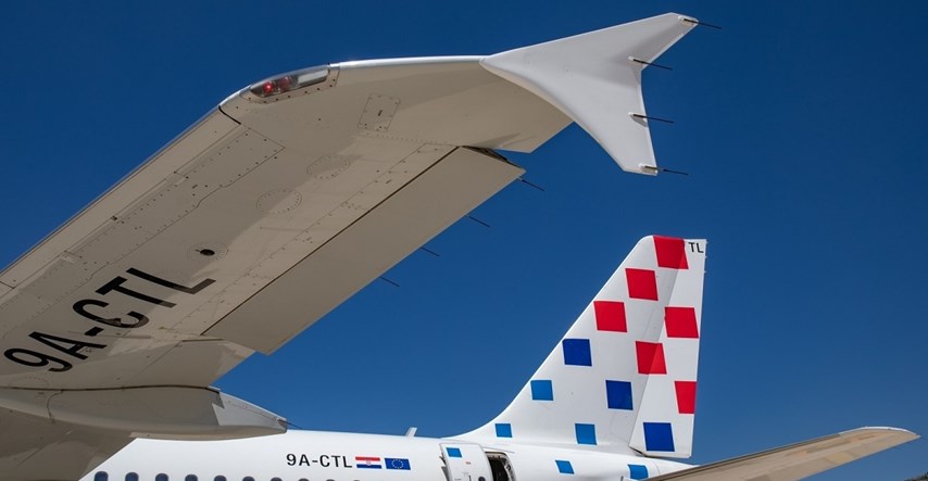 Let Croatia Airlinesa imao problem s opremom, piloti s kontrolom komunicirali pismeno