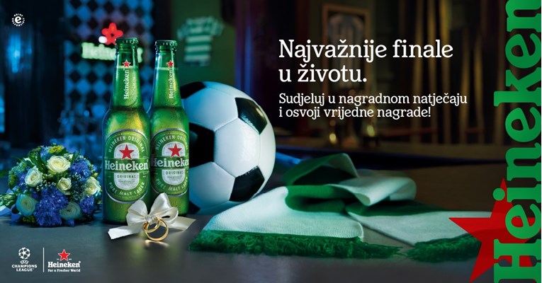 Što ako vjenčanje i finale Lige prvaka padaju na isti dan? Heineken® ima rješenje