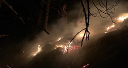 Buknuo požar na vrhu Biokova, gori na nepristupačnom terenu