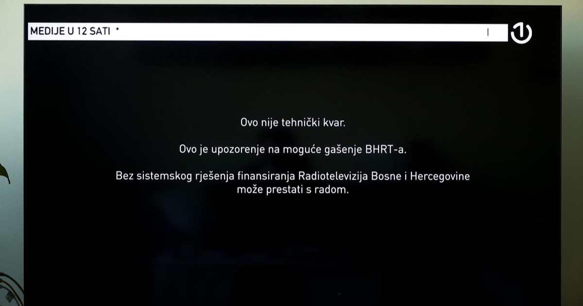 BHRT od petka obustavlja dio programa