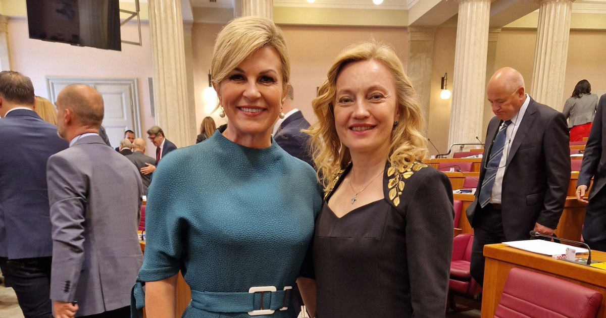 Marijana Petir pozirala s Kolindom: Nas žene pokreće najjači mišić u ljudskom tijelu