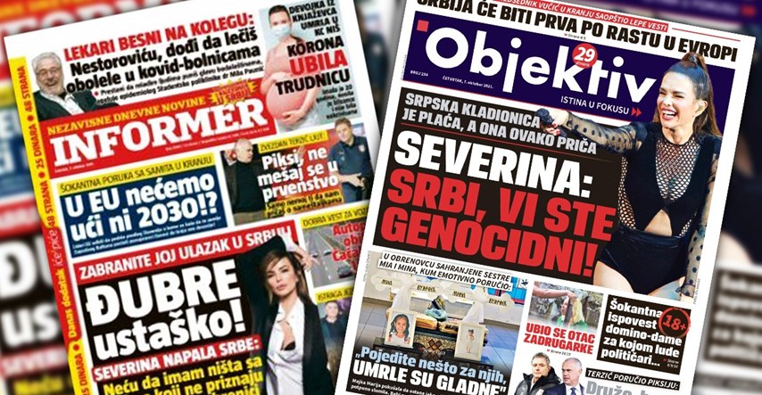 Srpski tabloidi napadaju Severinu jer je odbila Dodikovu TV: "Đubre ustaško"