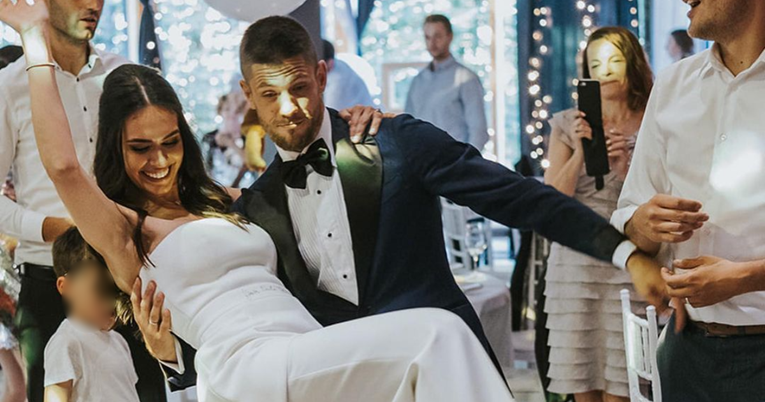 Andrej Kramarić objavio dosad neviđene fotke s vjenčanja i oduševio pratitelje