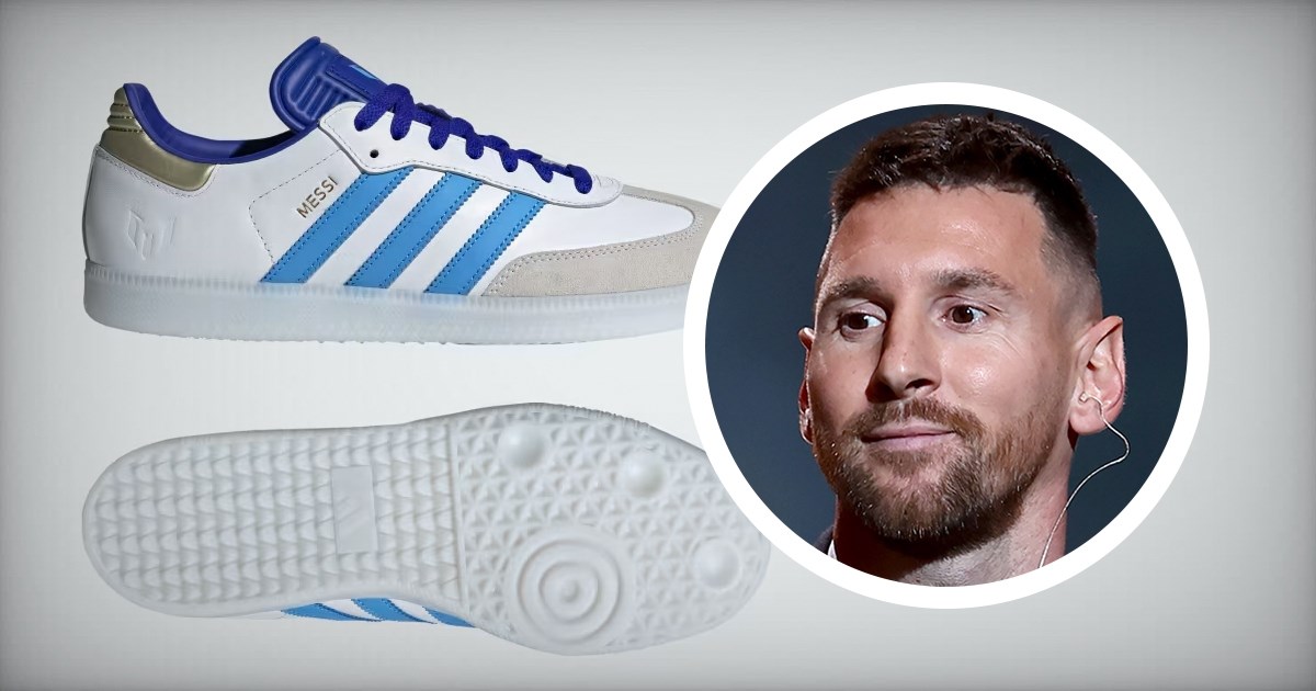 Ovako izgledaju adidas Samba tenisice s potpisom Lionela Messija