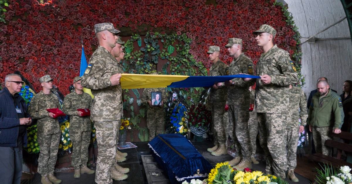Ruskinja poginula u borbama protiv Rusa u Ukrajini. U Kijevu joj odali počast