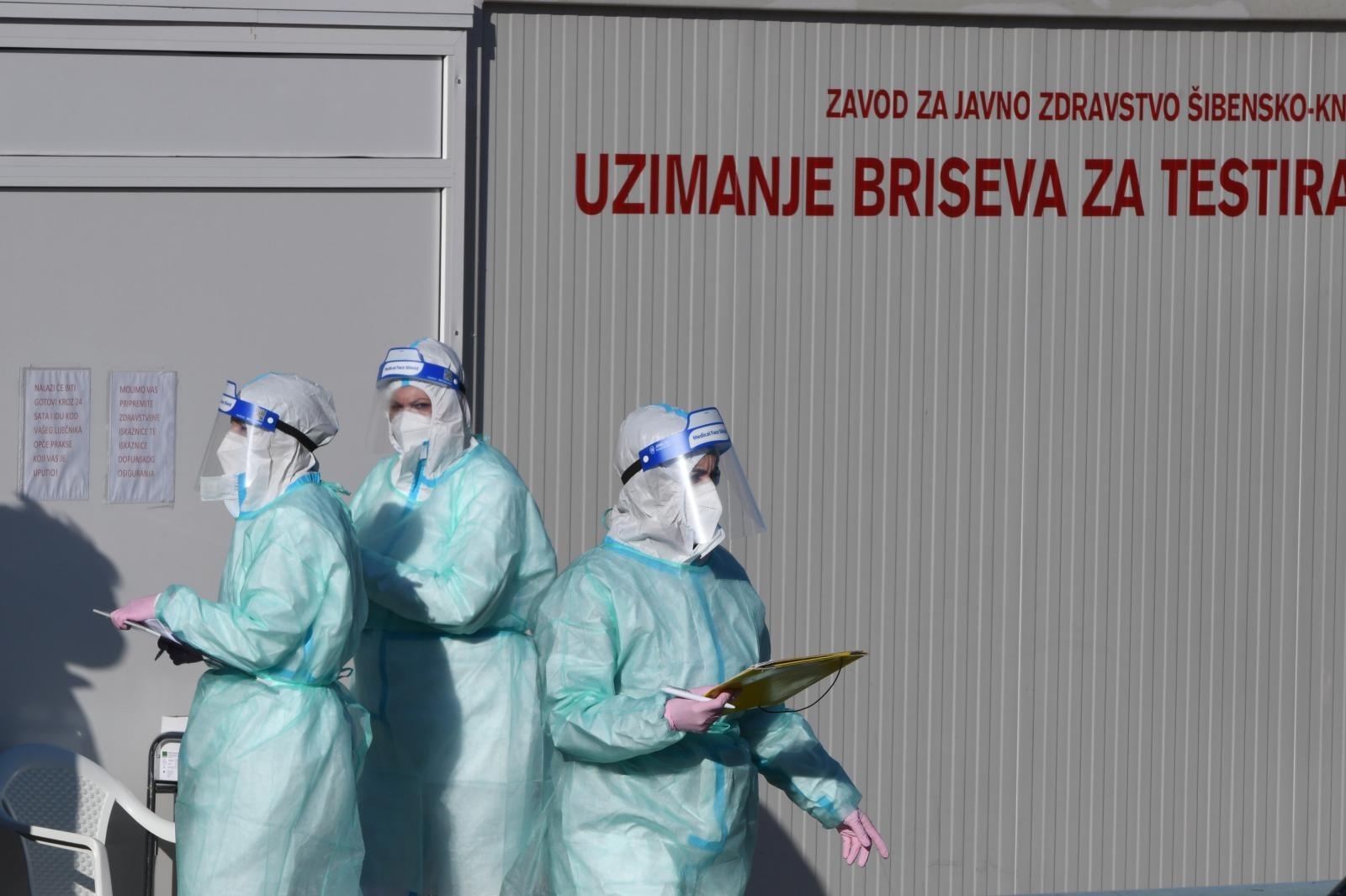 U Šibensko-kninskoj 181 novozaraženi