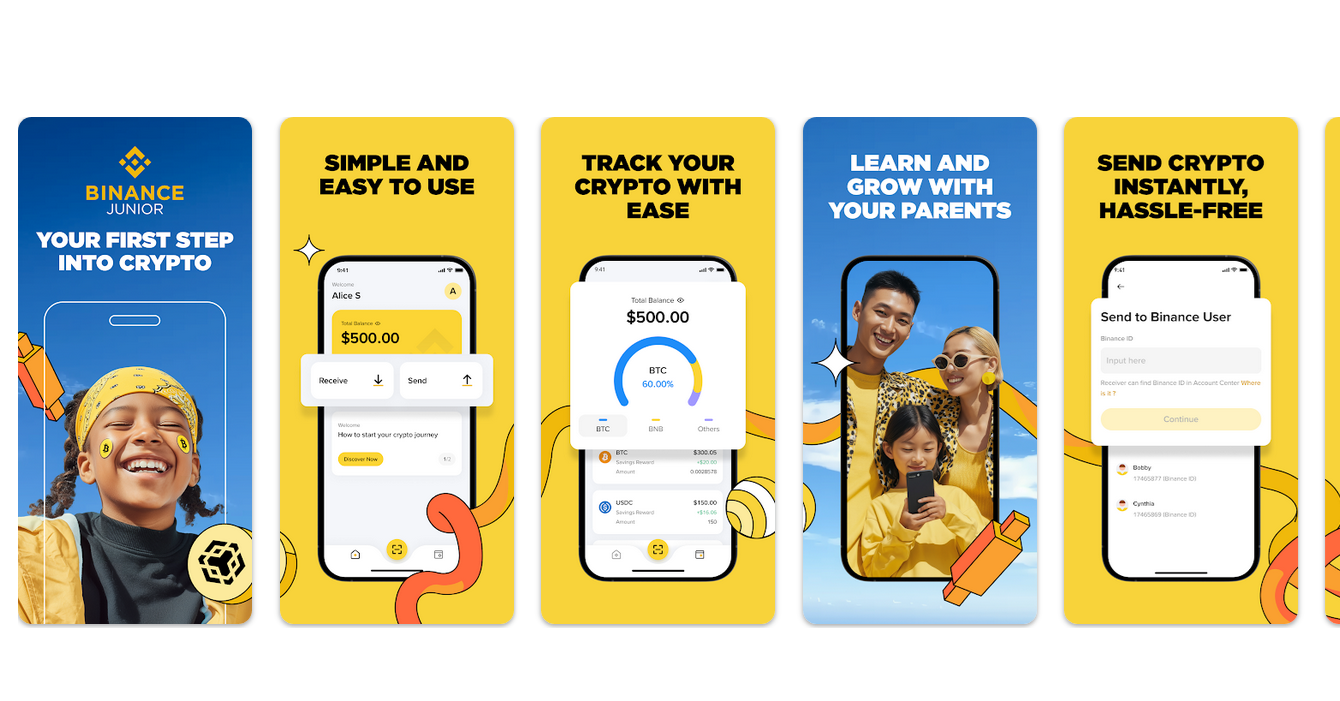 Binance Junior računi: Trebaju li djeca imati pristup kriptovalutama?