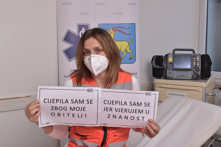 U Istri se cijepila 62 zdravstvena djelatnika, pogledajte njihove poruke