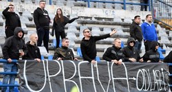 Kohorta ne navija na debiju Tomasa u Osijeku. S tribina se čuje: Uprava, odlazi