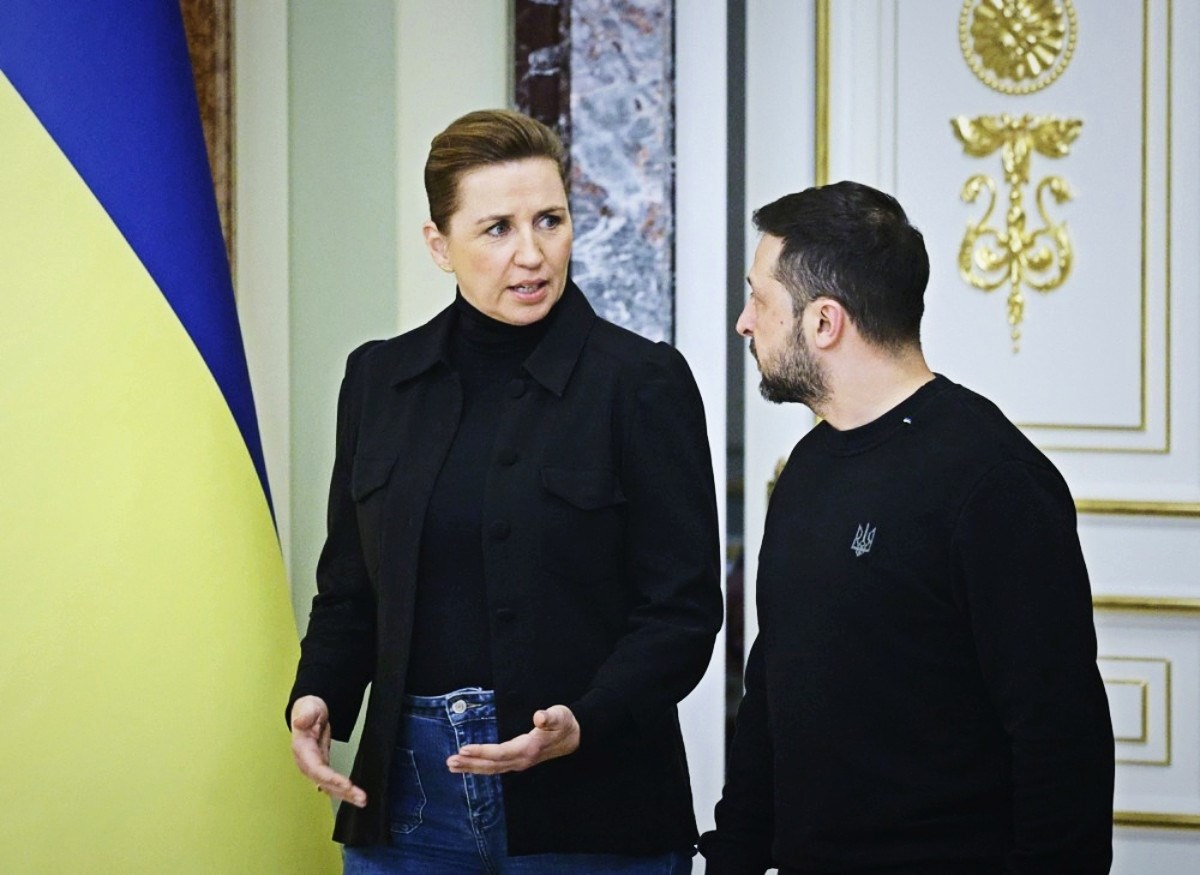 Zelenski doputovao u Dansku. Danska premijerka: Ukrajina pripada Europskoj uniji