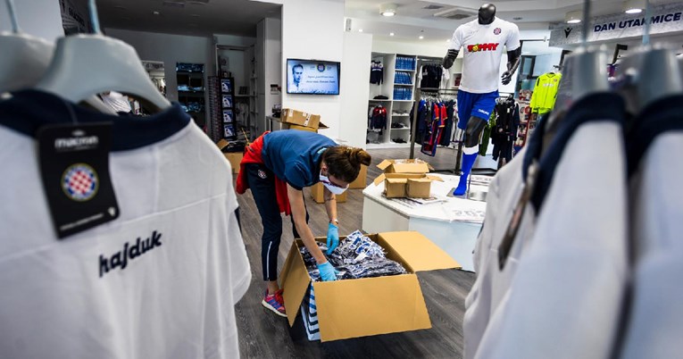 Hajduk je u 2025. prodao 11 tisuća dresova manje nego lani