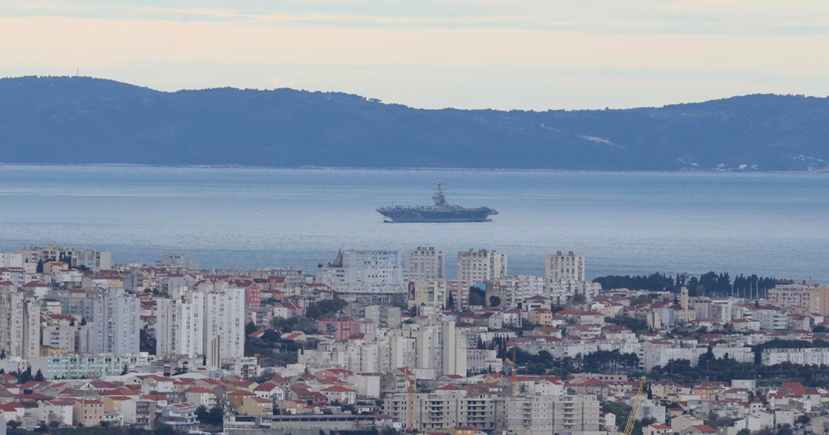 Splitski političari o dolasku američkog broda: 