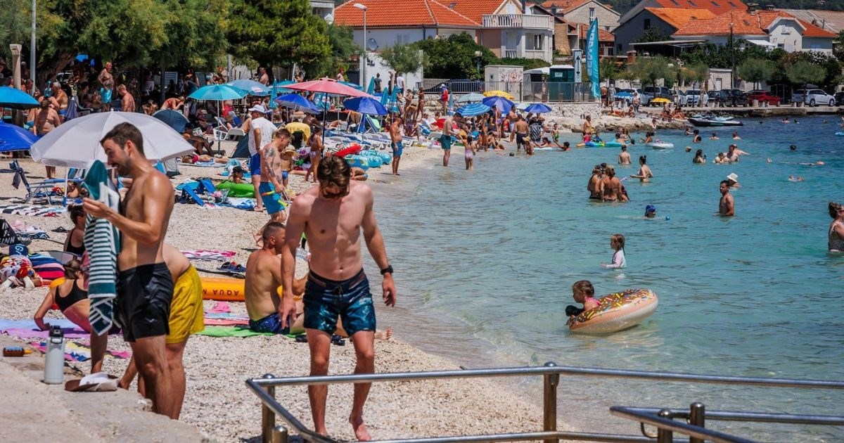 FOTO Ovako u nedjelju izgleda plaža u Kaštel Stafiliću