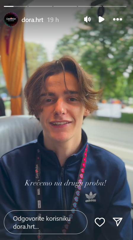 Marko Bošnjak odradio drugu probu uoči Eurosonga: "Idemo po to finale"