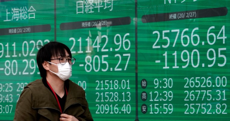 Oprezno se trguje na azijskim burzama, prijeti najgora recesija od 1930-ih